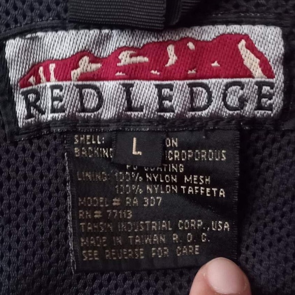 red ledge red and black size L jacket 100% waterproof - Picture 4 of 11